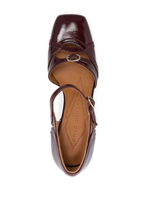 Brown strap-detail pumps  Chie mihara - women CHIE MIHARA | OBINDI47GRP